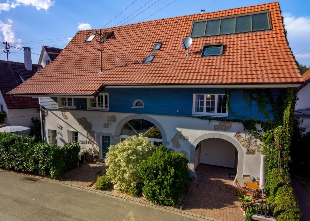 Ferienloft In Der Blauen Scheune Binzen Extérieur photo